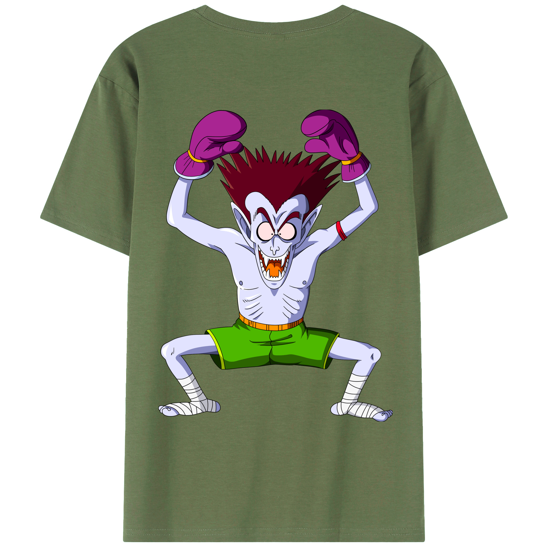 （画像用） ドラゴンボール DRAGON BALL 綿100％ メンズ半袖Tシャツ（バックプリント） 通気性
